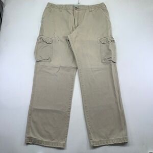 Lee D ungarees Chinos Men's Cargo Pants Size 35x32 Cotton Casual Workwear Skater